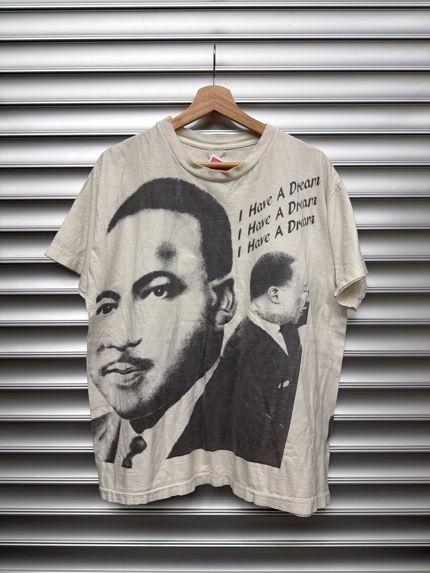 Vintage MLK All Over Print Tee - XL
