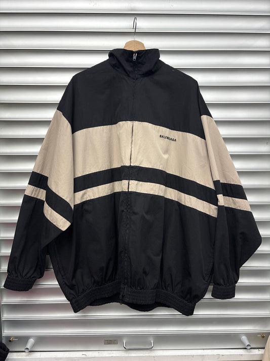 Balenciaga Tri Color Track Jacket - 48**