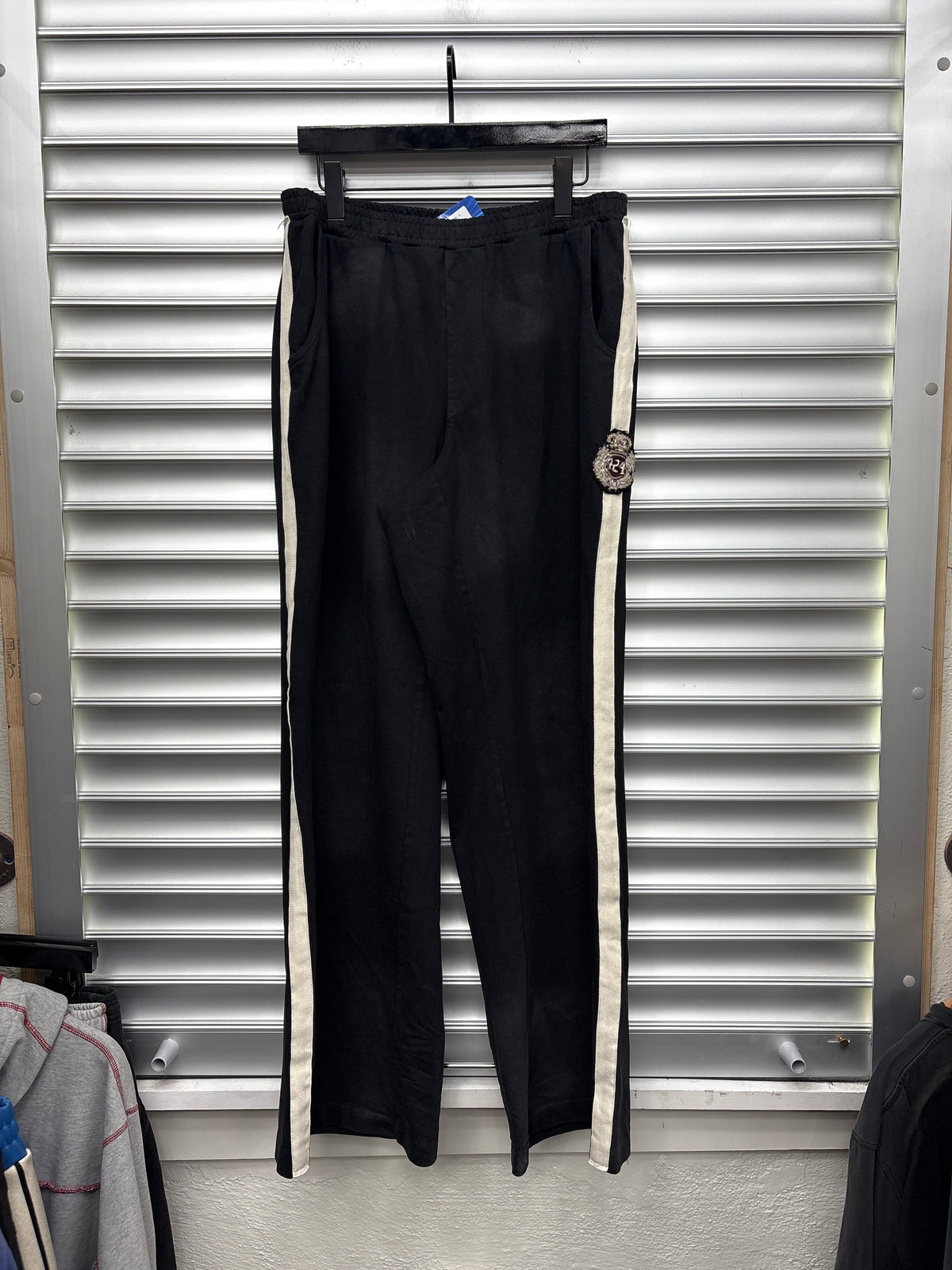 424 Black Sweatpants - L**