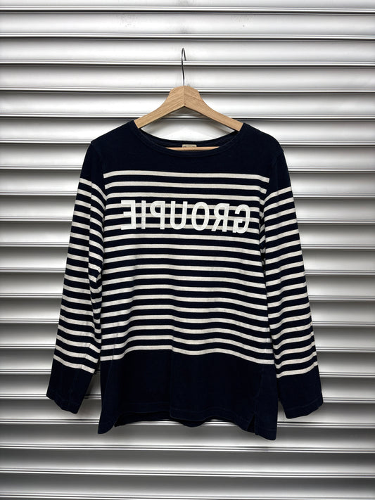 Undercover Groupie Striped Longsleeve - M**