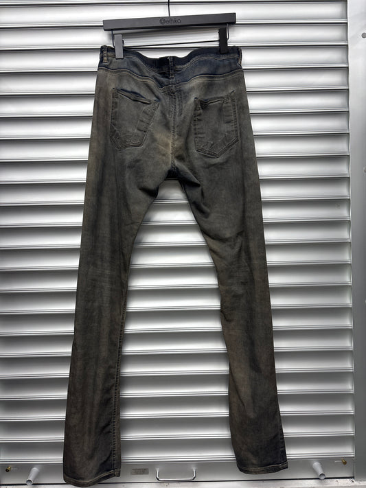 Rick Owens Dark Dust Skinny Denim - 34