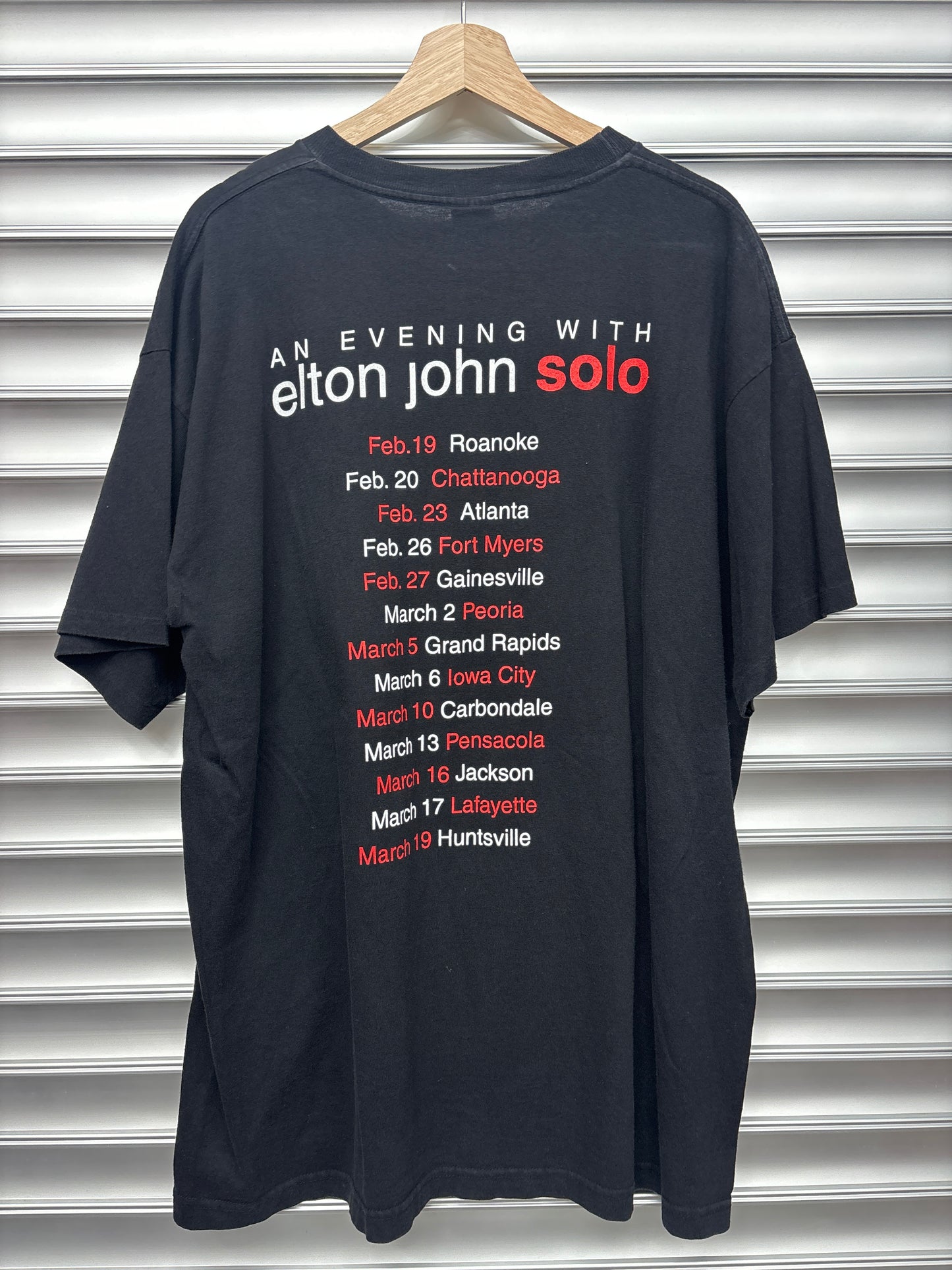 Vintage Elton John Tee - XL