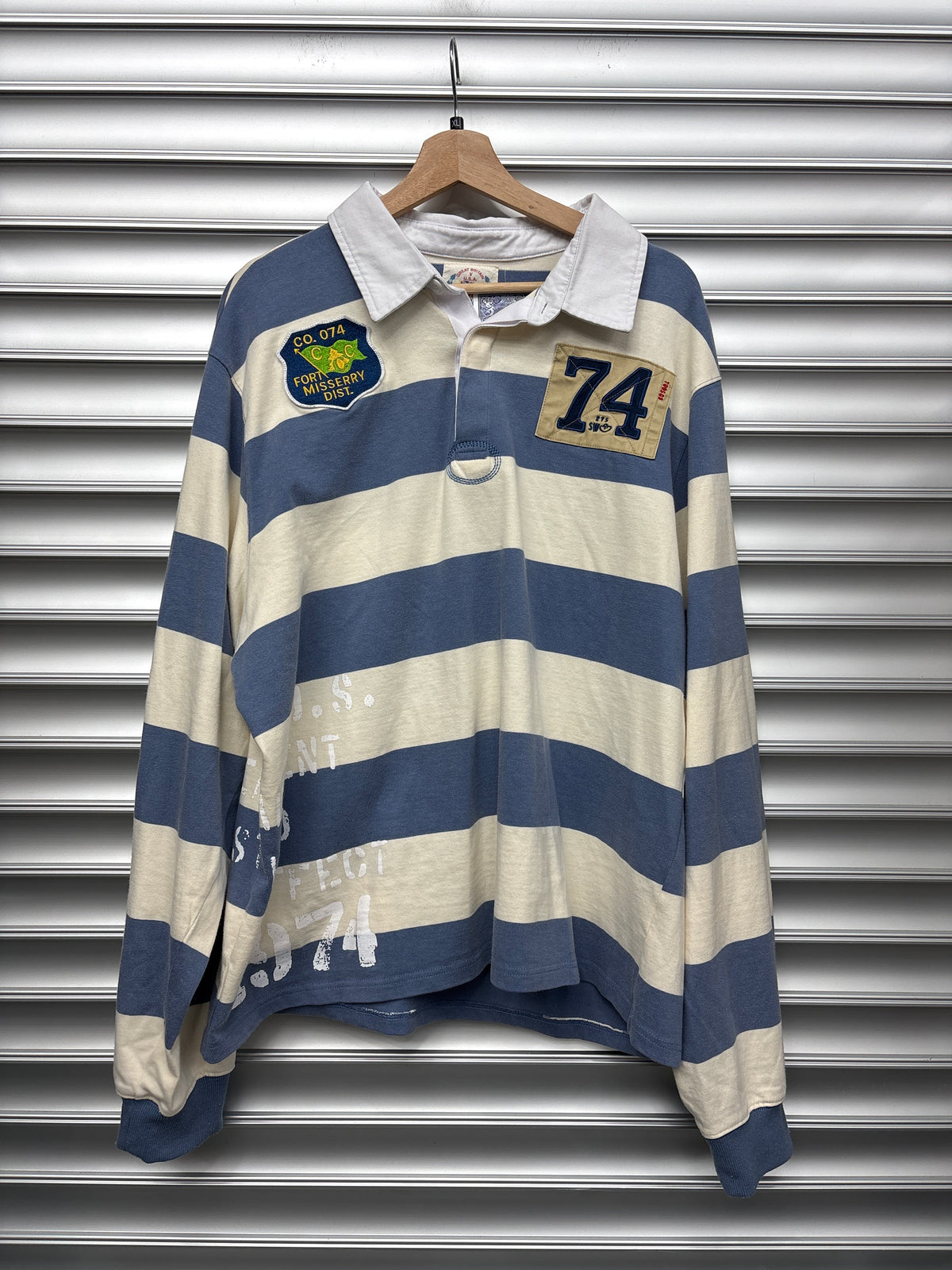 74 Stripe Rugby - XL**