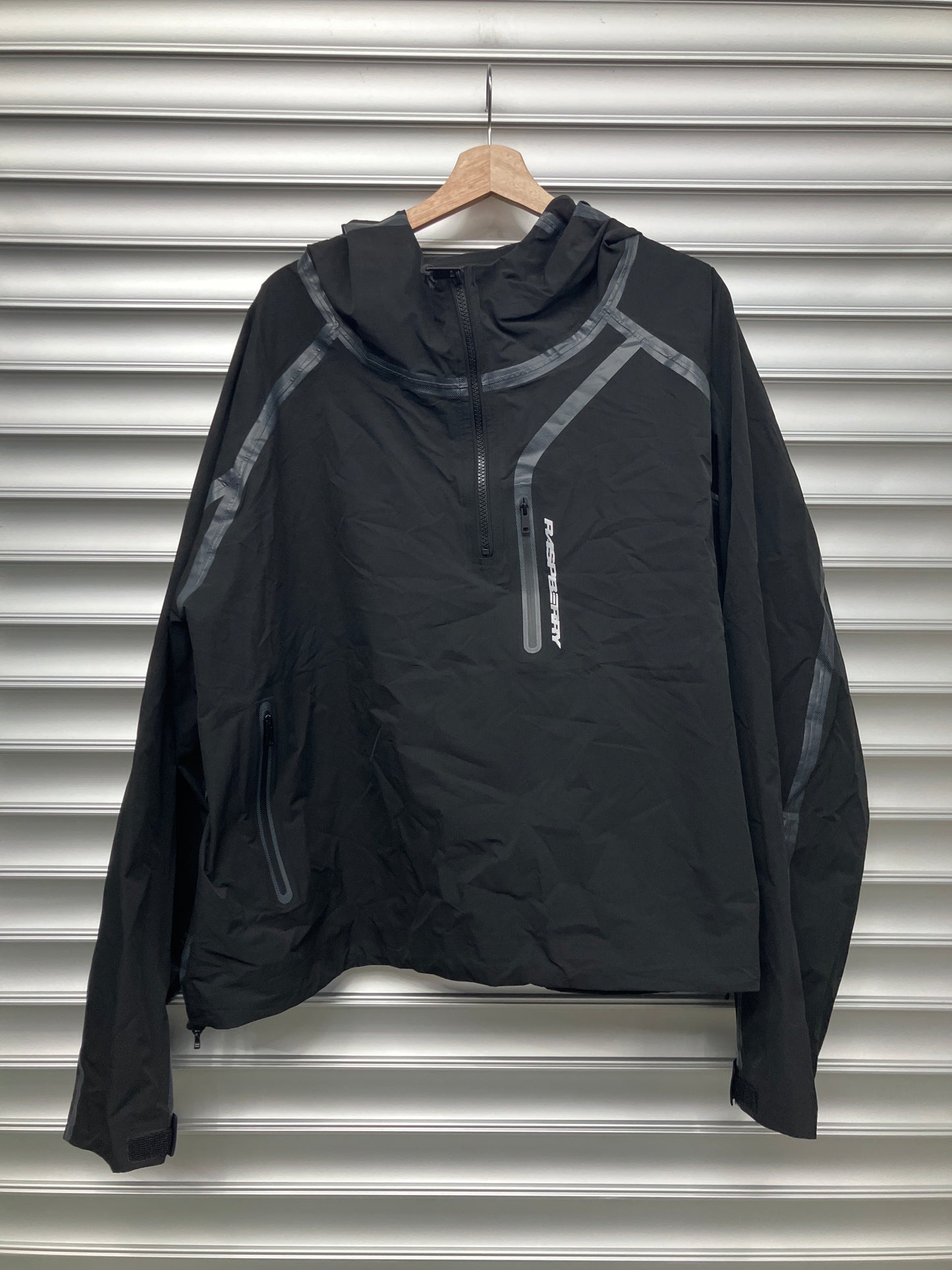 Raspberry Black Soft Shell Jacket - L