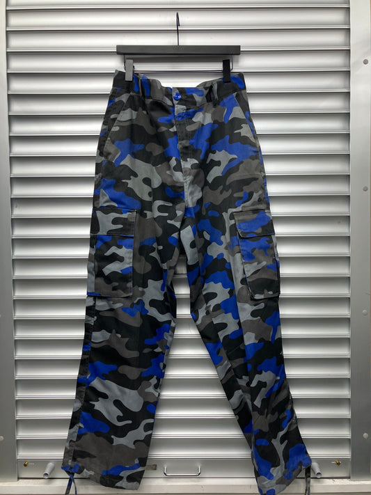 Vintage Blue Camo Pants - 40*