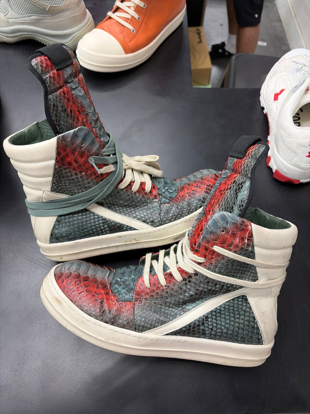 Rick Owen Geobasket Python (U) - 45.5 (NB)**