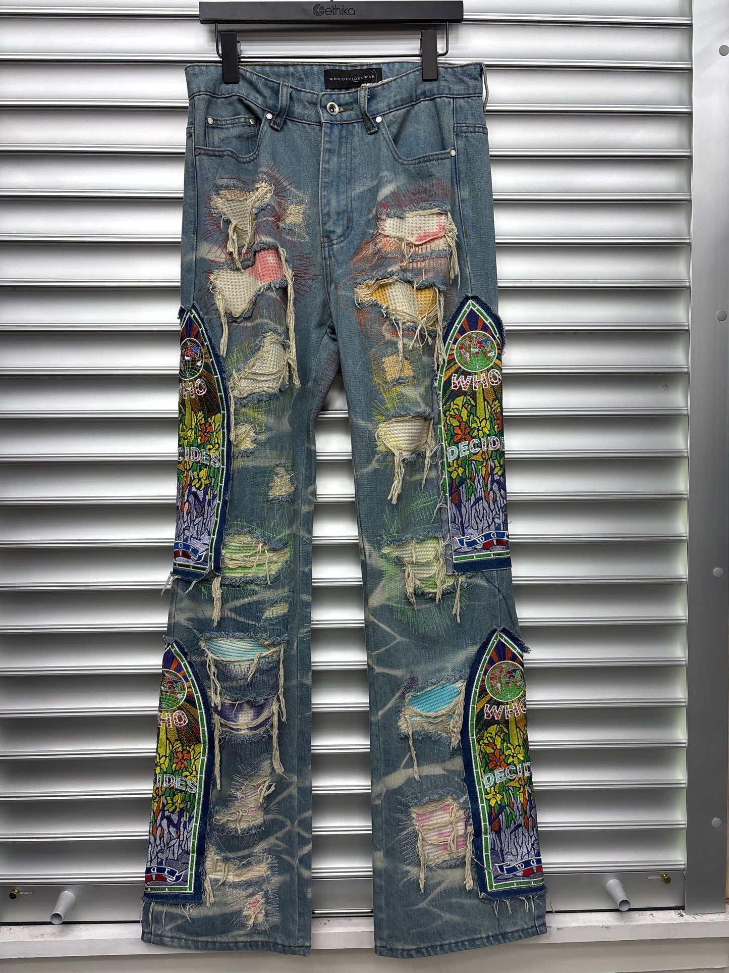 Who Decides War Rainbow Cathedral Denim - 30
