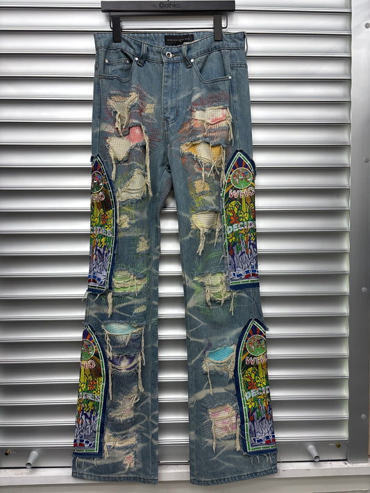 Who Decides War Rainbow Cathedral Denim - 30