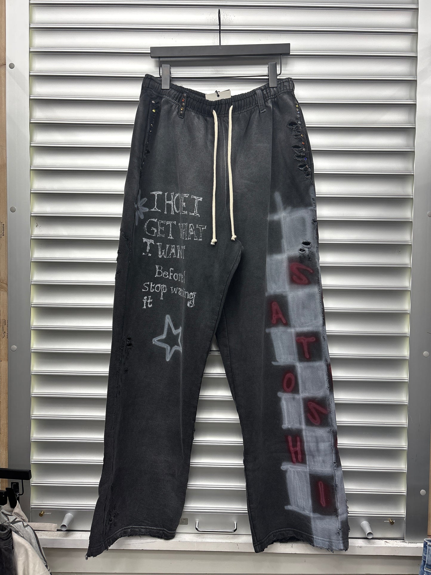 Satoshi Nakamoto Get What I Want Sweats - L