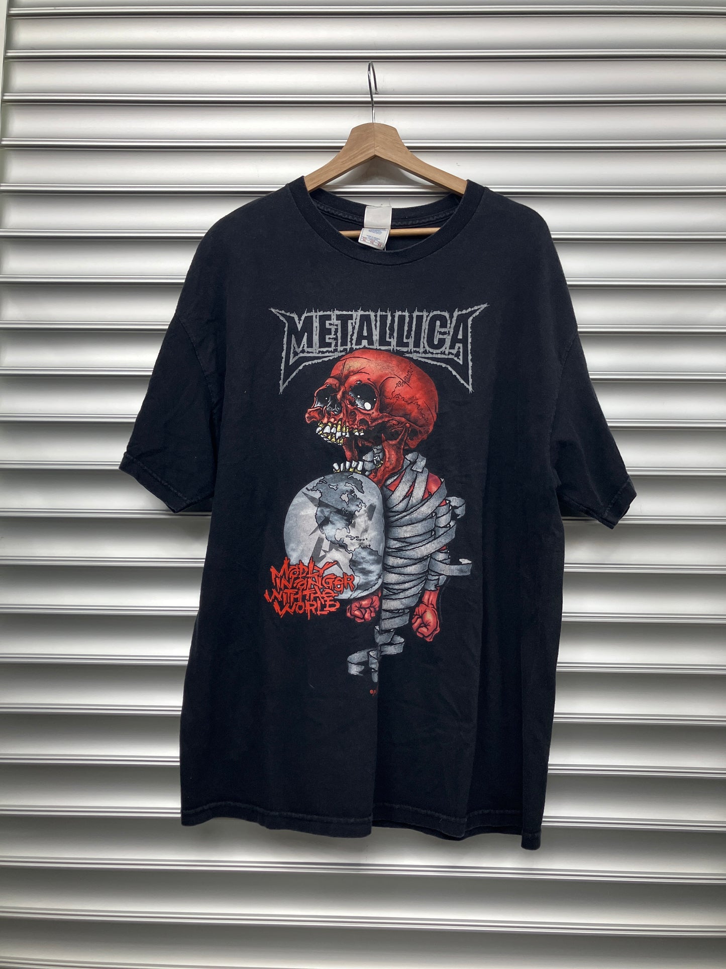 Vintage Metallica Red Skull Tee - XL