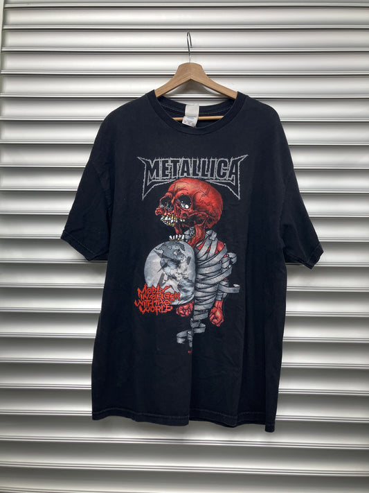 Vintage Metallica Red Skull Tee - XL