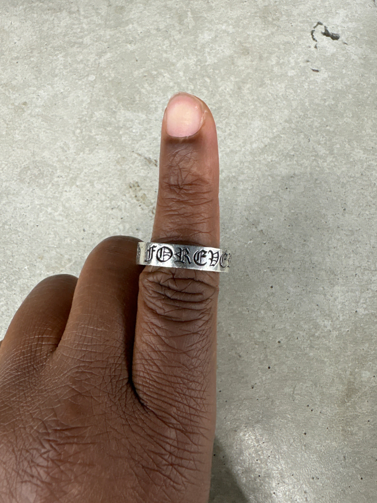 Chrome Hearts Small Forever Ring**