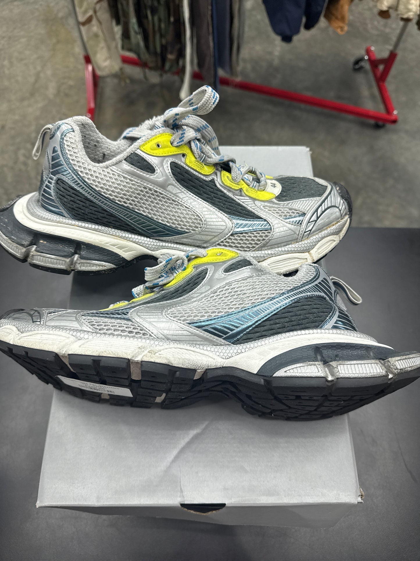 Balenciaga 3XL Grey/Neon (U) - 44(11)