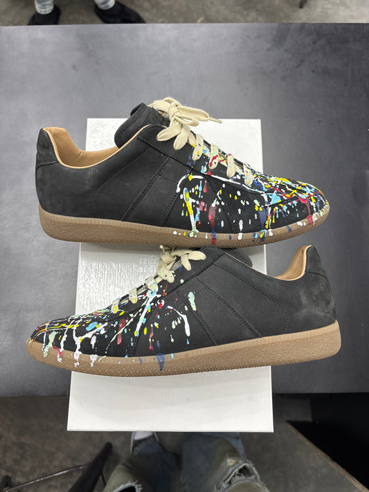 Maison Margiela Replica Paint Splatter Black (U) - 42(9)