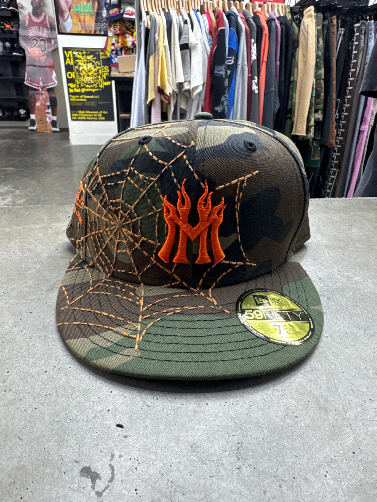 Mannahatta Camo Los Wav Fitted - 7 3/4**
