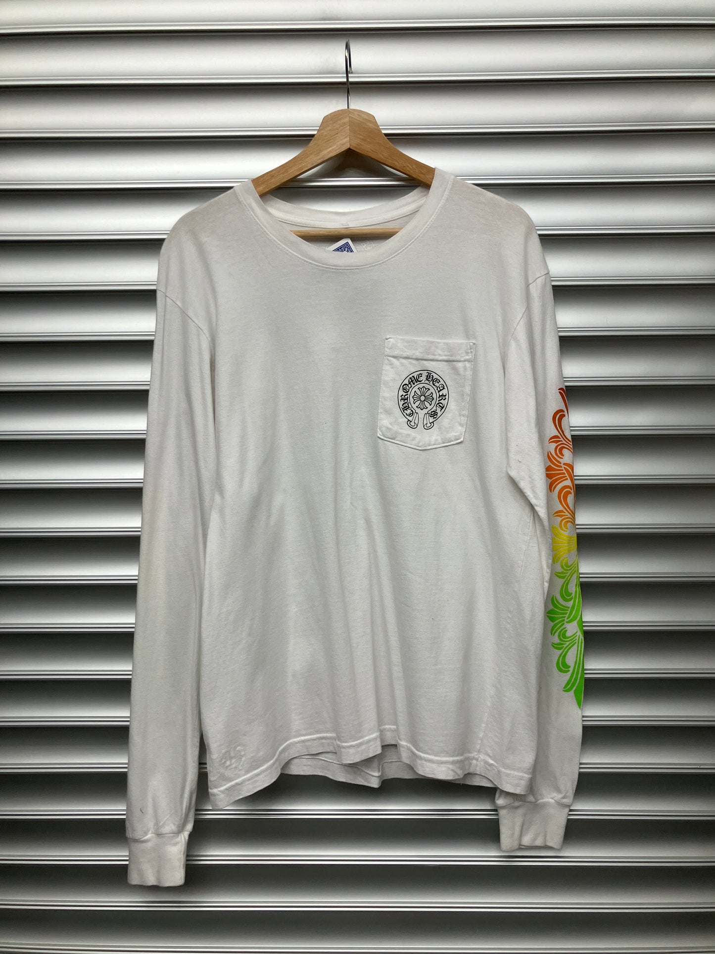 Chrome Hearts Gradient Horseshoe Pocket Long Sleeve - L
