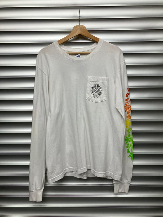 Chrome Hearts Gradient Horseshoe Pocket Long Sleeve - L