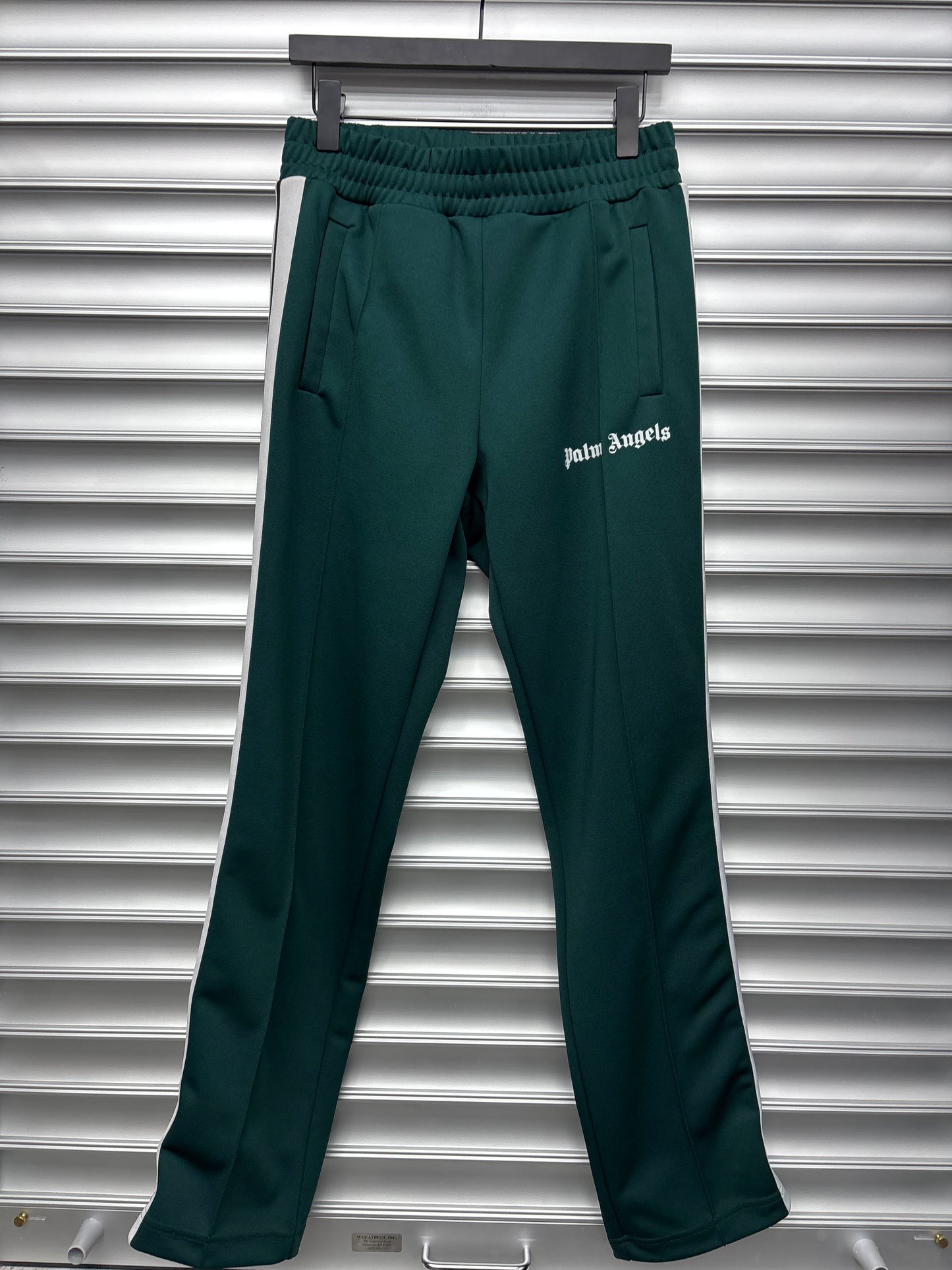 Palm Angels Dark Green Track Pants - M