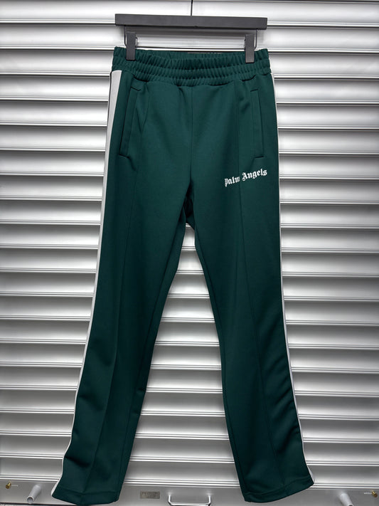 Palm Angels Dark Green Track Pants - M