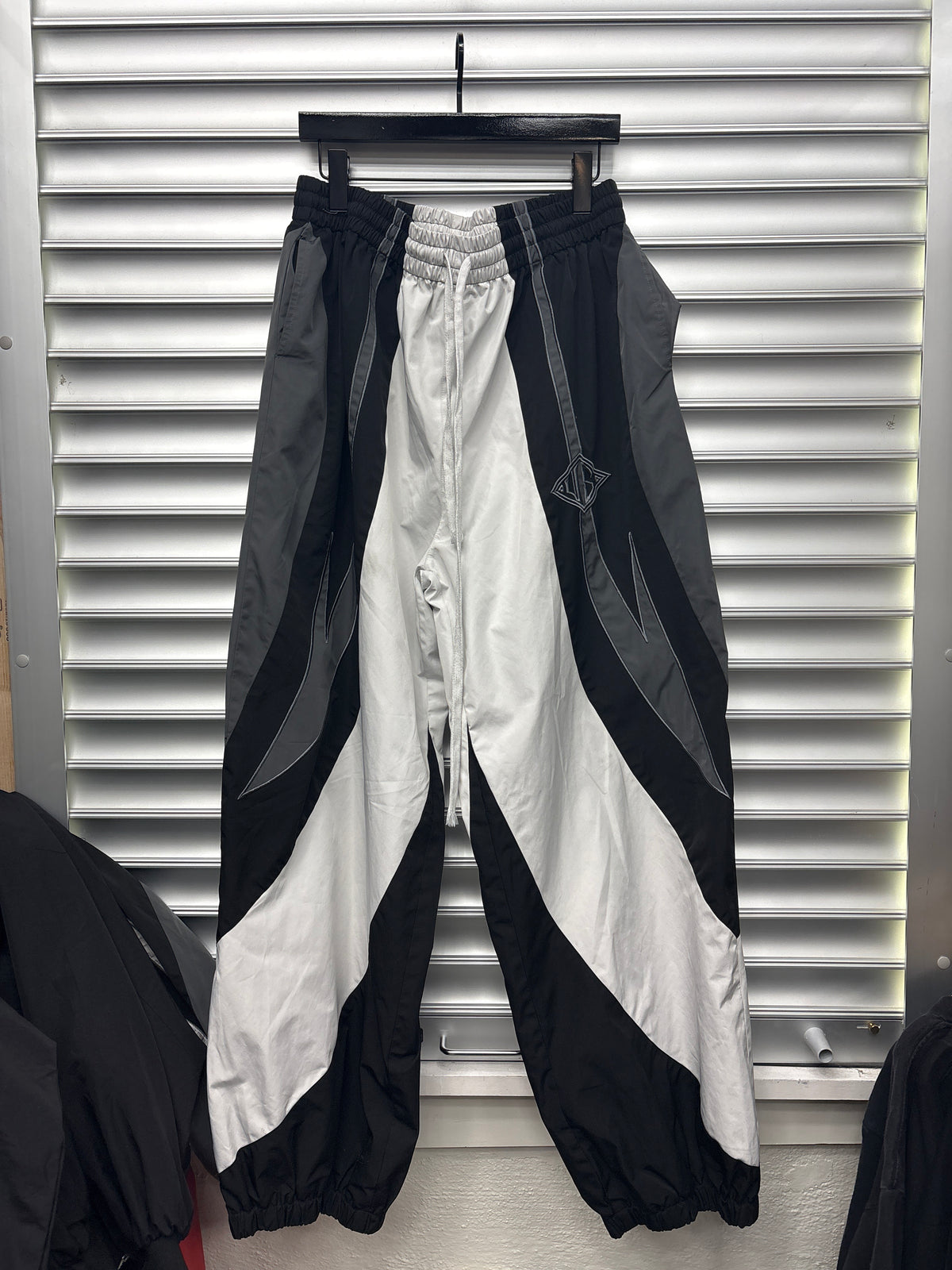 Vale Black/Grey Track Pants - XXL**