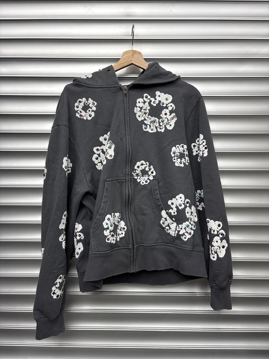 Denim Tears Rhinestone Zip Up - XXL**