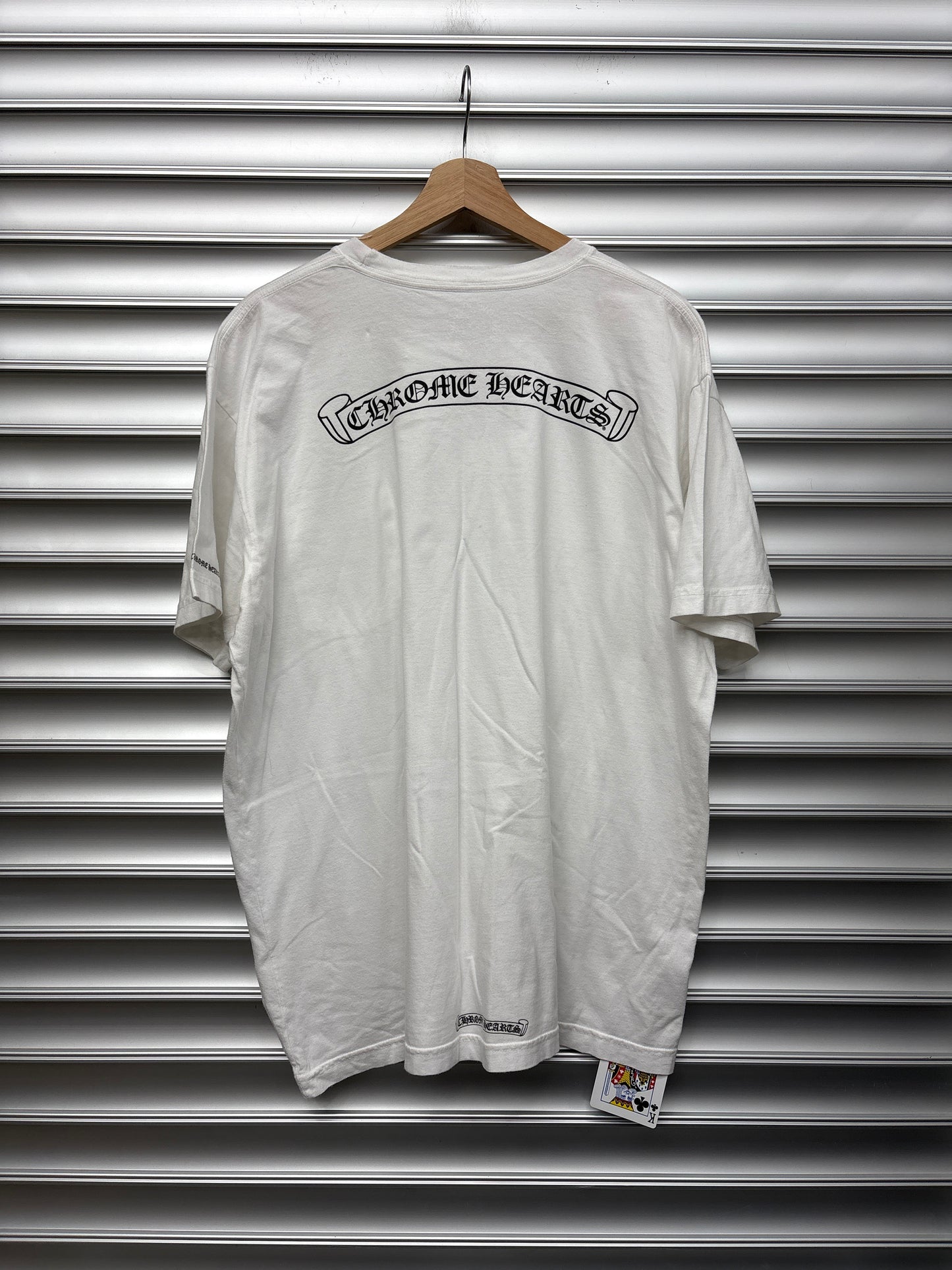 Chrome Hearts White Scroll Tee - XXL