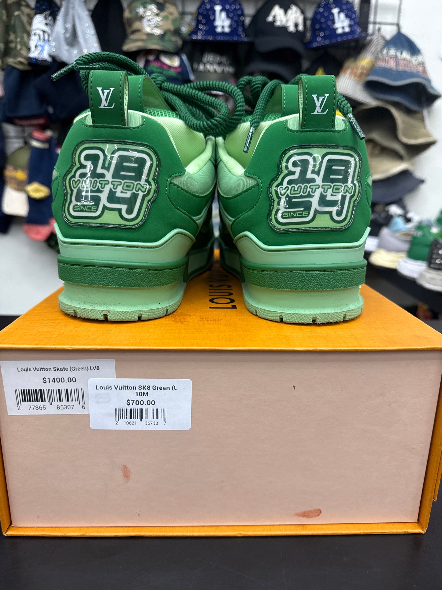 Louis Vuitton SK8 Green (U) - 10M