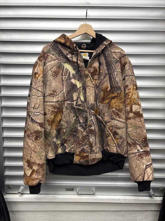 Vintage Carhartt Realtree Hooded Jacket - L**