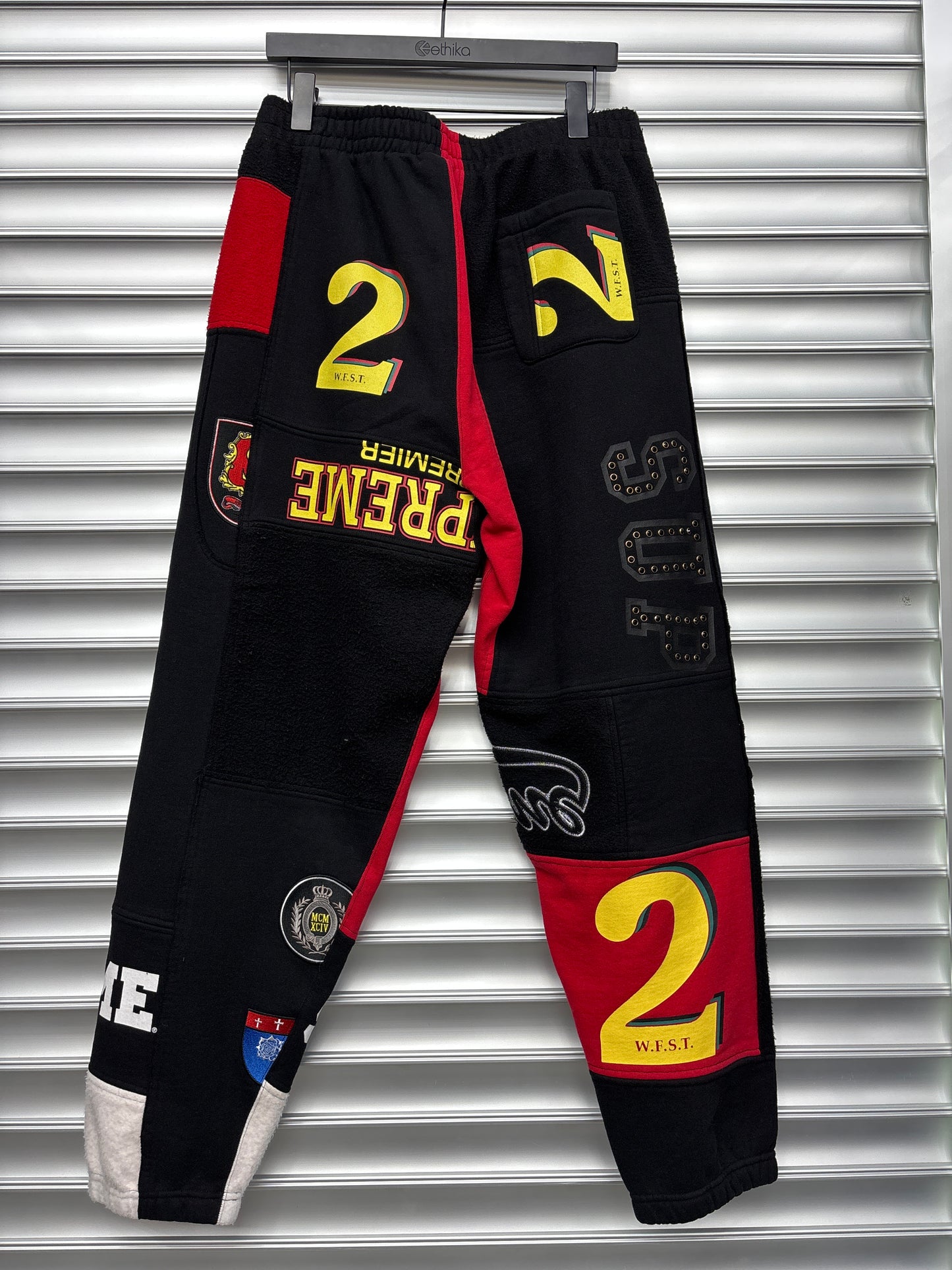 Supreme Patchwork Sweatpants - M