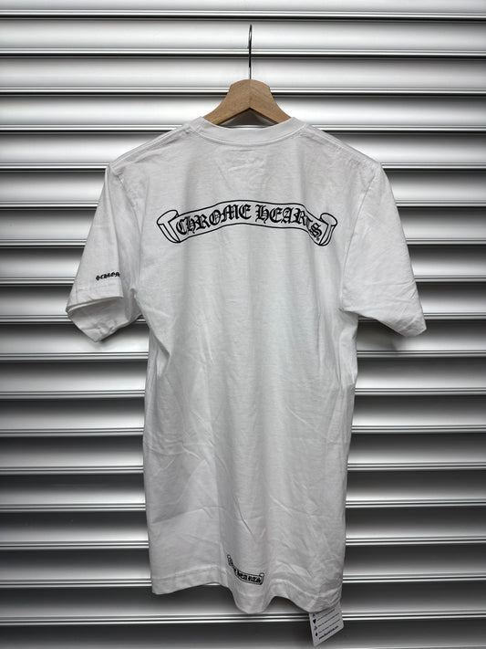 Chrome Heart White/Black Tee - S