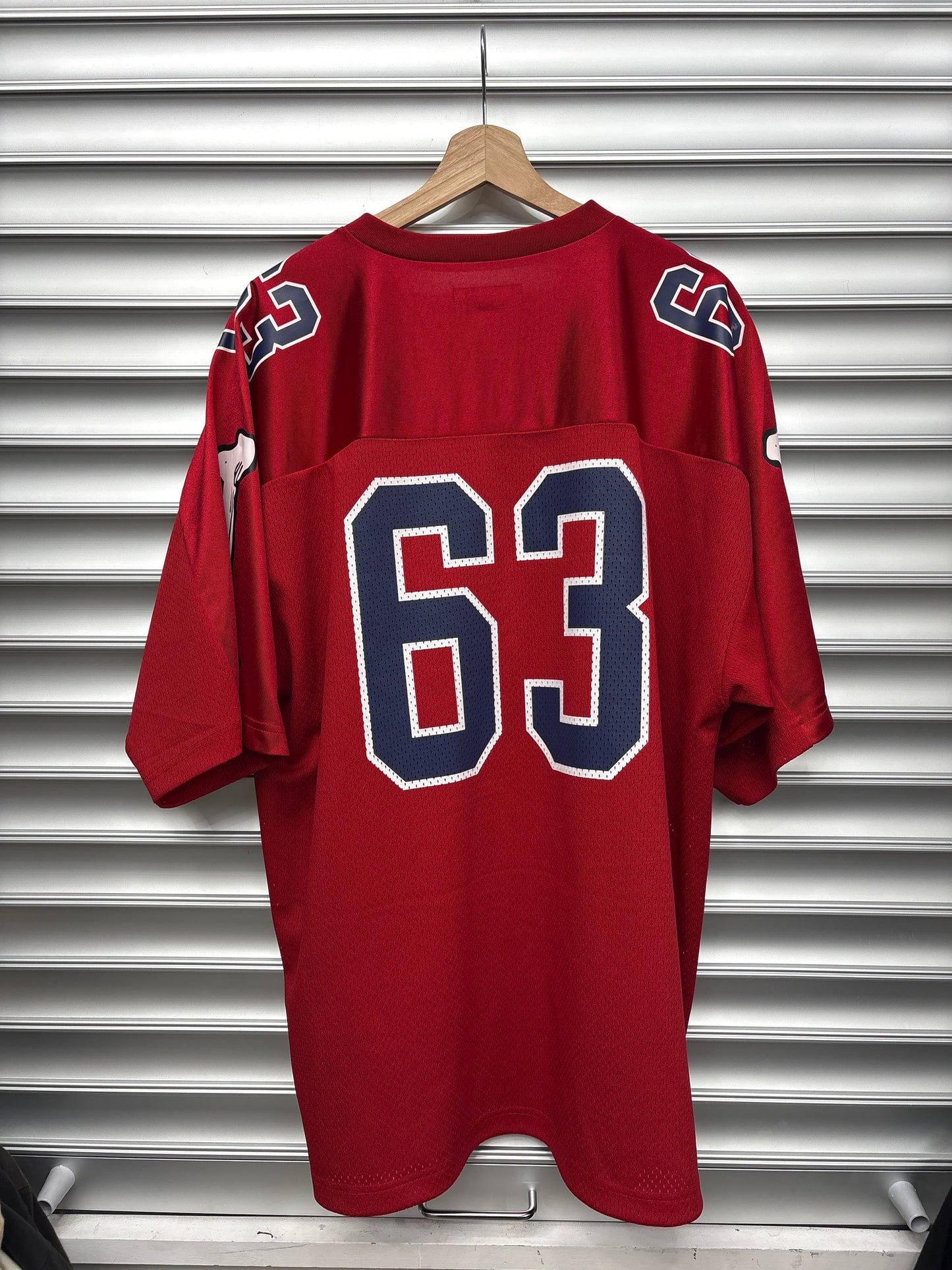 Supreme Red Blue Jersey - XL**