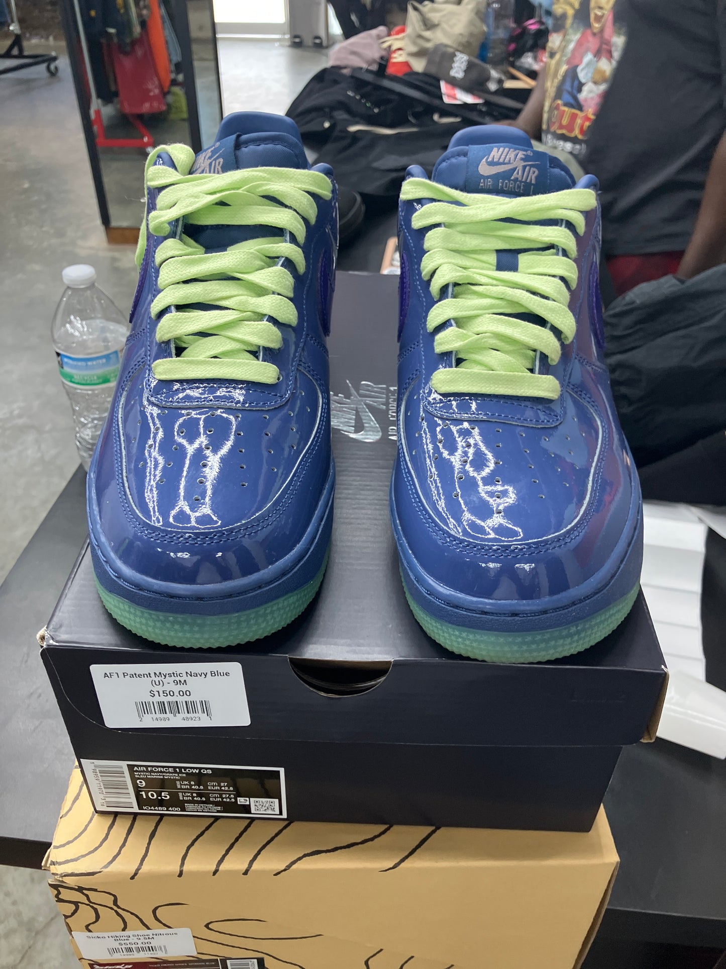 AF1 Patent Mystic Navy Blue (U) - 9M