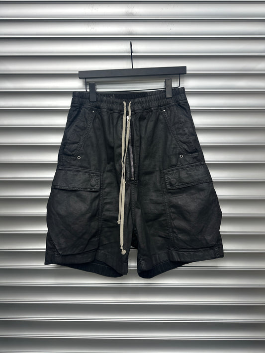 Rick Owens Wax Cargo Shorts - S**