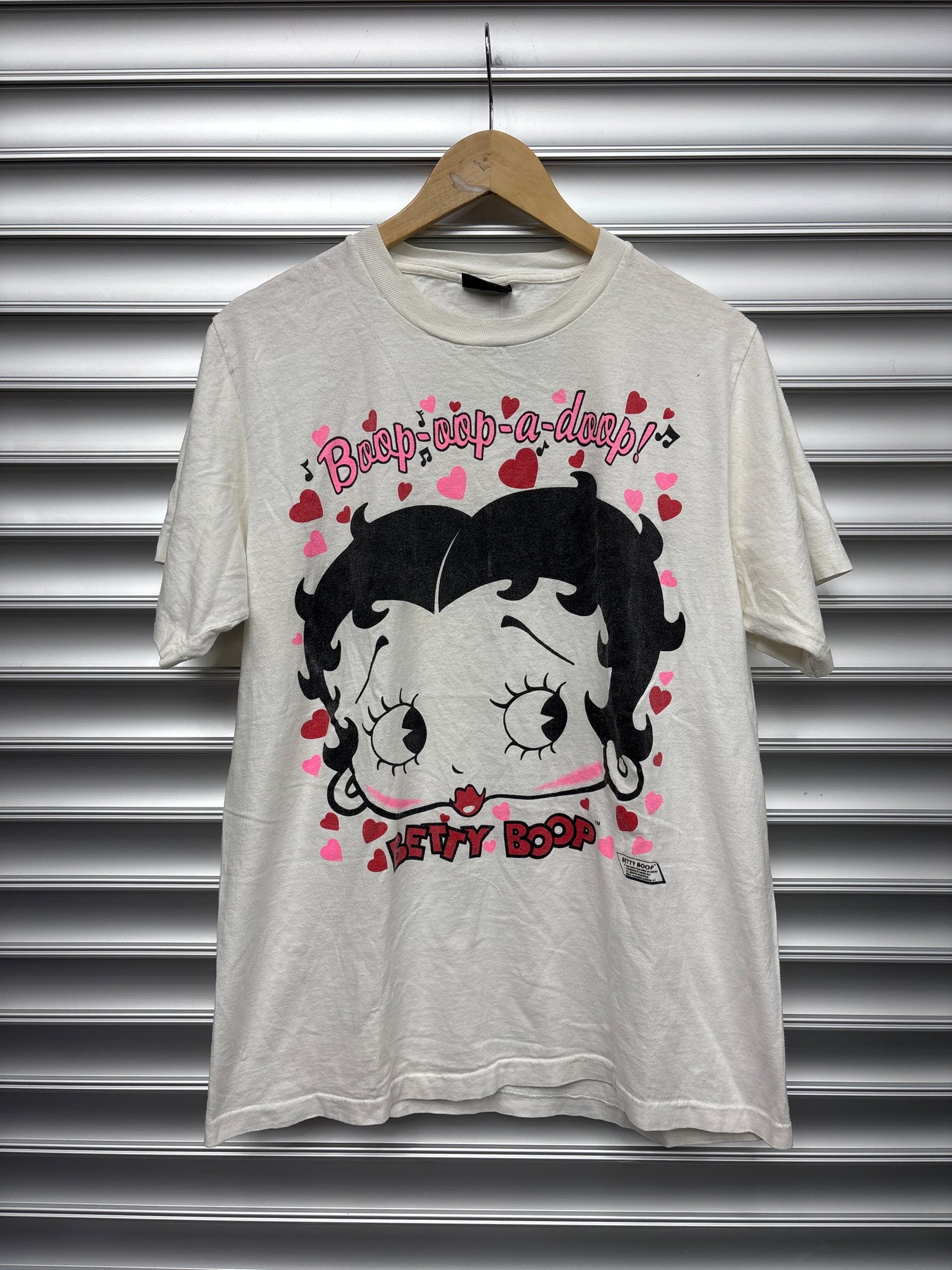 Vintage Betty Boop Heart Tee - L