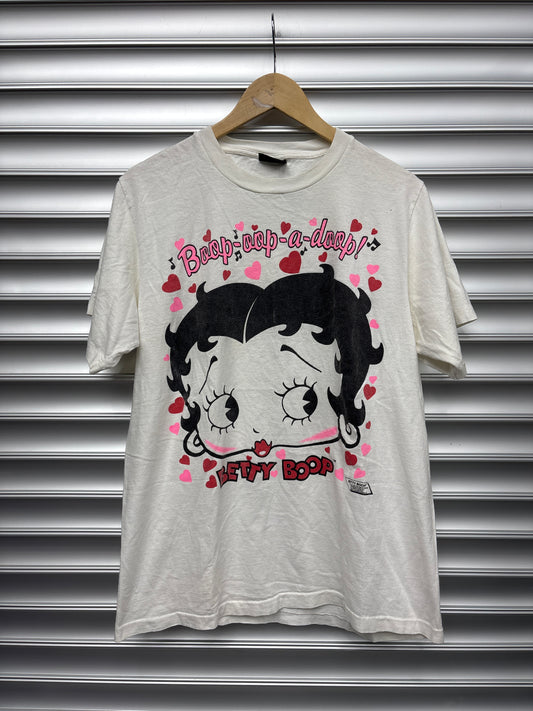 Vintage Betty Boop Heart Tee - L