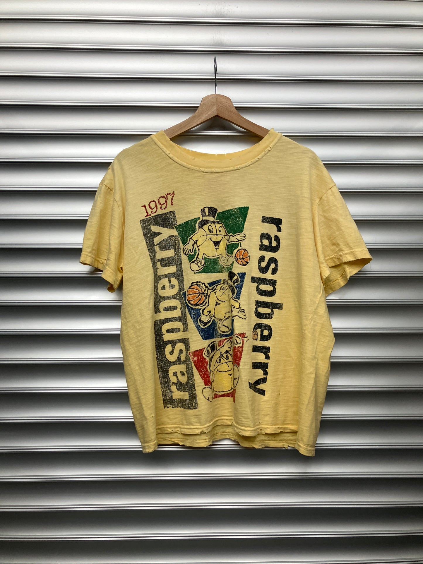 Raspberry Basketball Tee - Small