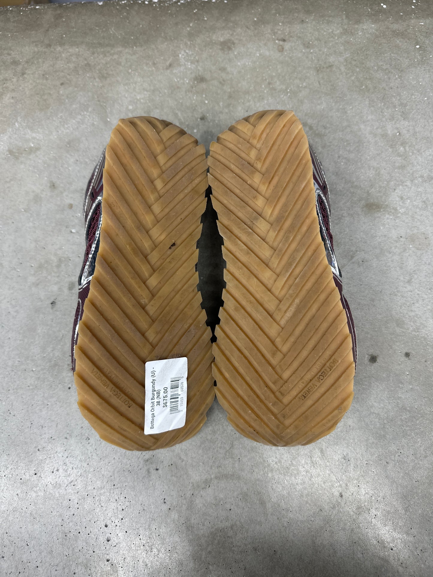 Bottega Orbit Burgundy (U) - 38 (NB)