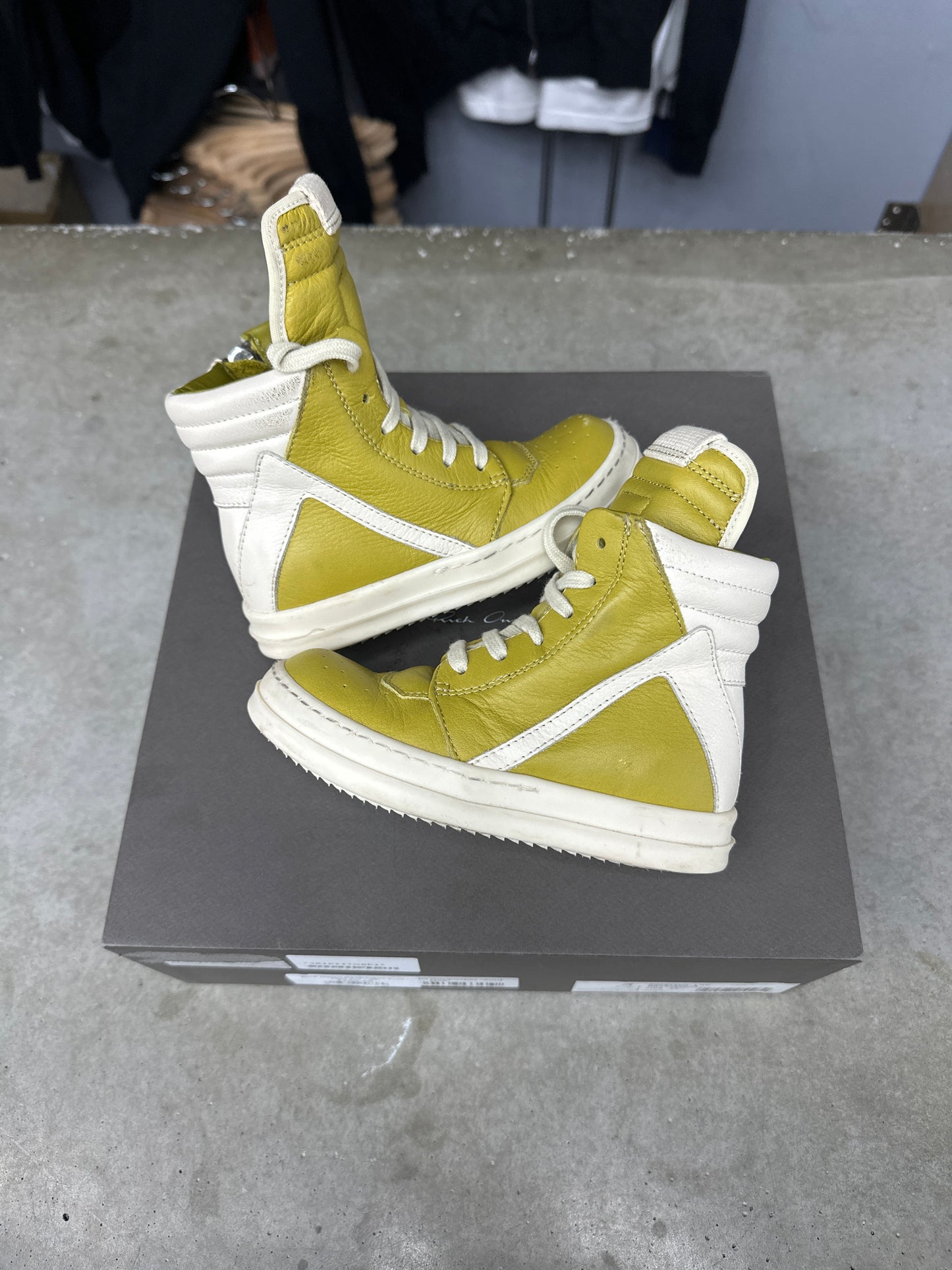 Rick Owen Geobasket Acid Milk (U) - 25