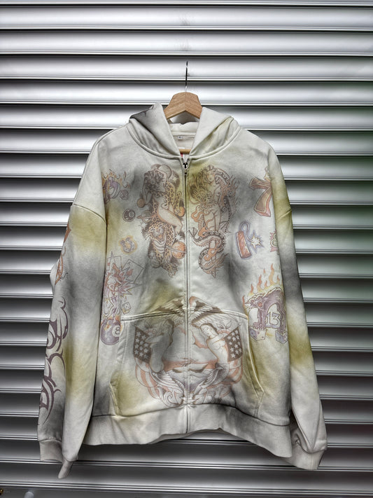 5undergod White Hoodie - XL