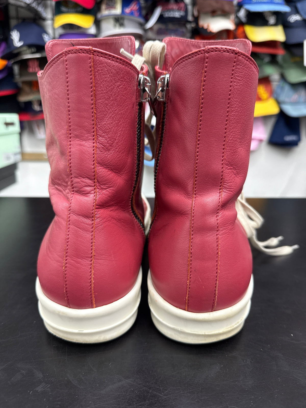 Rick Owen High Ramone Carnelian (U) - 44(11) (NB)**