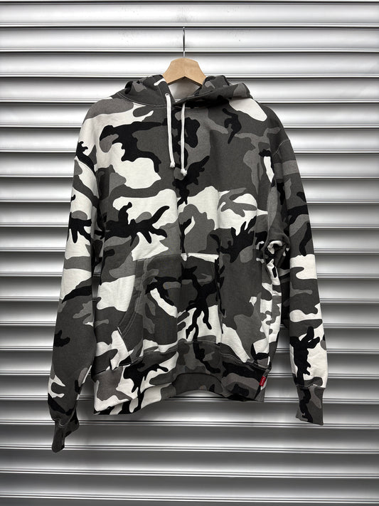 Supreme White Camo Hoodie - M