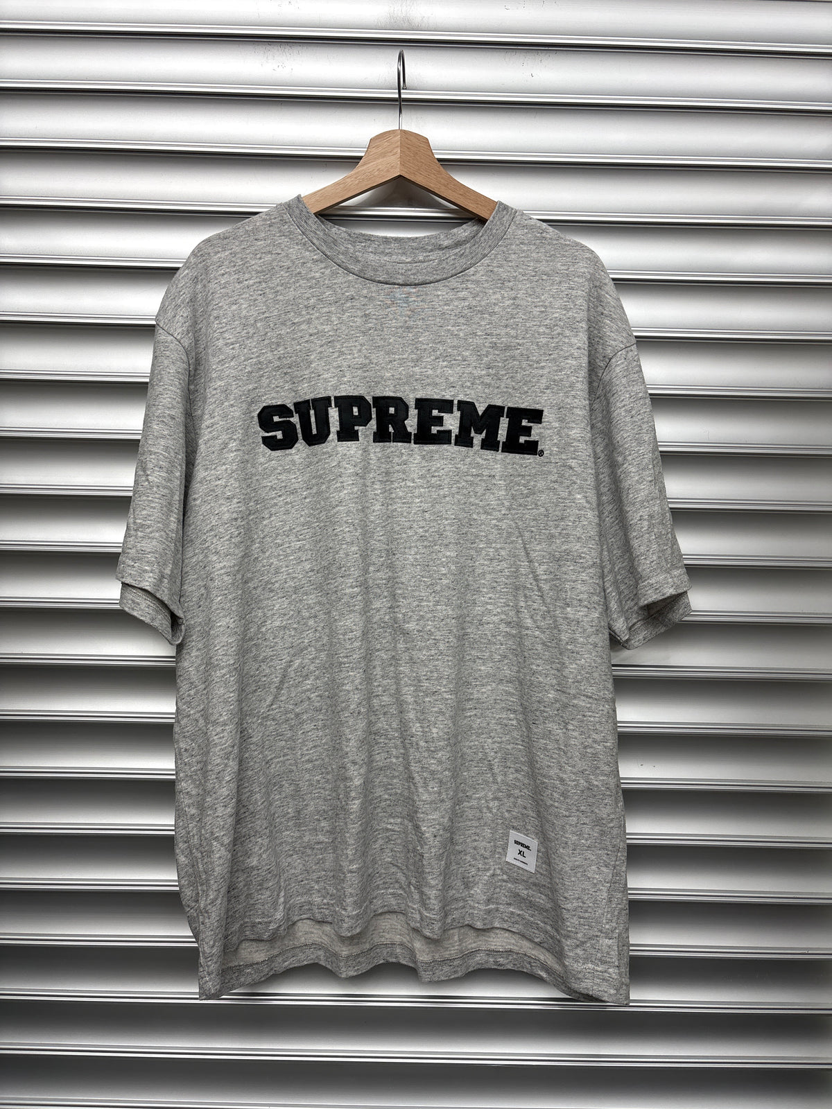 Supreme Grey Tee - XL**