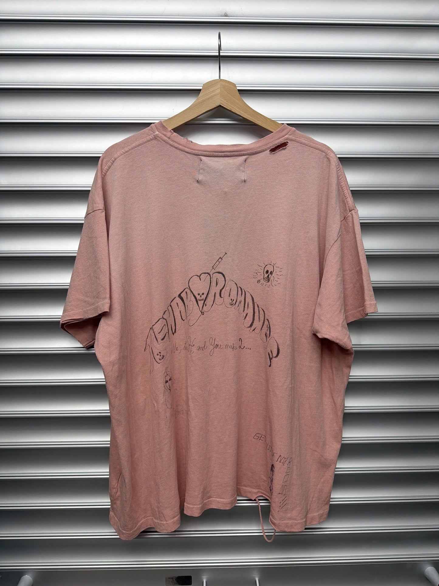 Paly Pink Meltdown Tee - XL