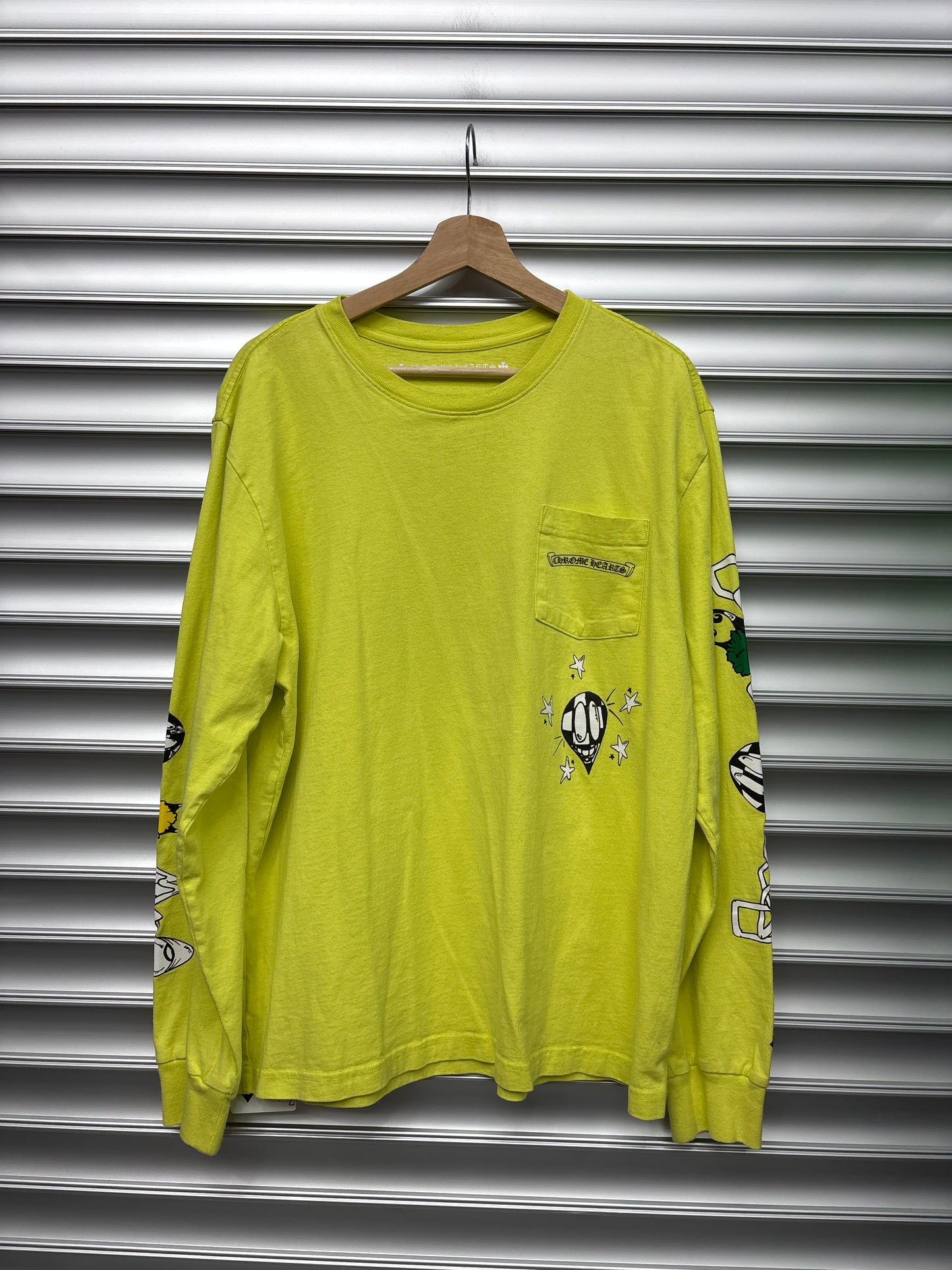 Chrome Hearts Matty Boy Green Long Sleeve - XL