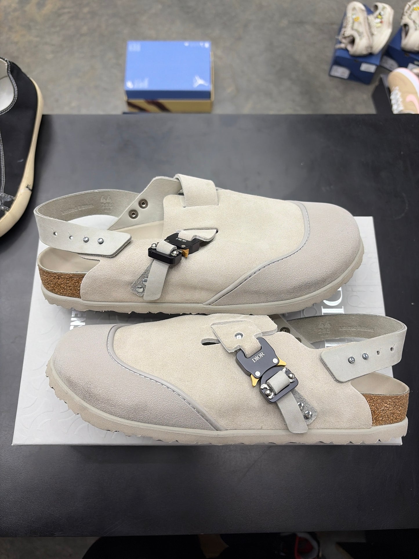 Dior Birkenstocks Grey (U) - 44(11)