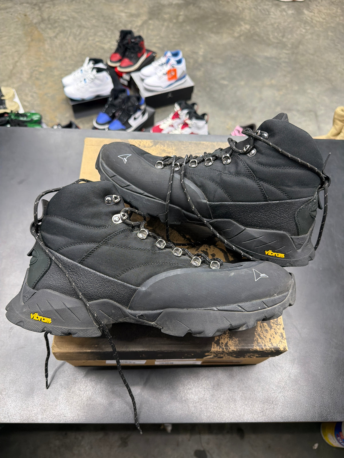 ROA Black Hiking Boot (U) - 12M**