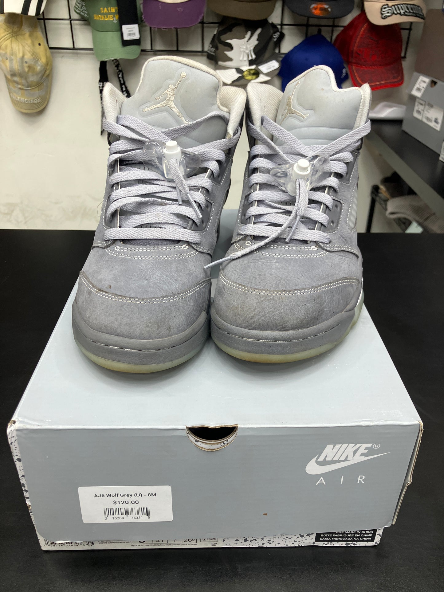 AJ5 Wolf Grey (U) - 8M