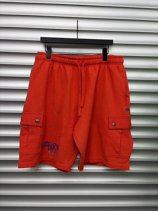 Chrome Hearts Matty Boy Cargo Orange Shorts - XXL