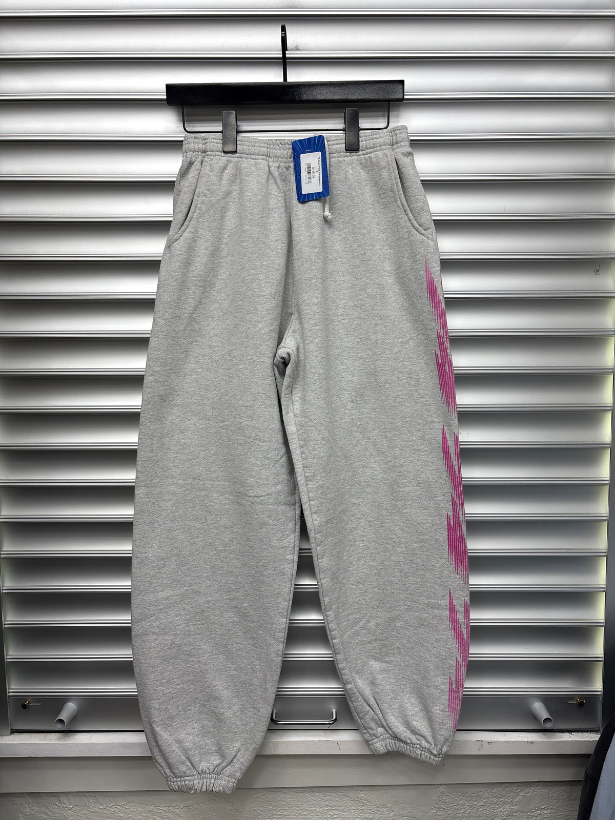 74 Grey Pink Sweatpants - S**