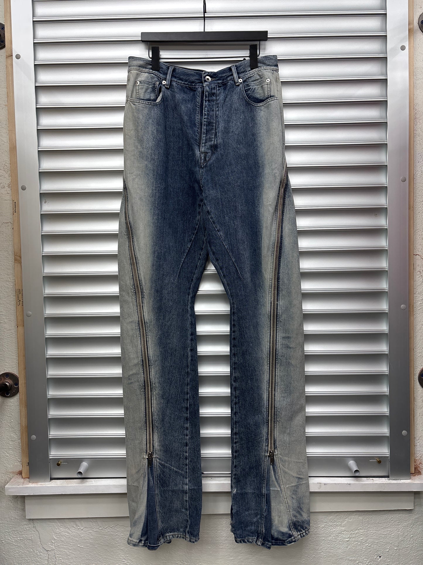 Rick Owen Denim Banana Cuts - 34